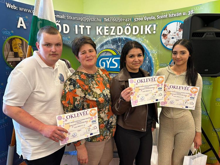 Éremeső Műhelyiskolai országos versenyen! 
