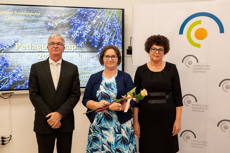 Pedagógusnapi elismerések a Nyíregyházi Szakképzési Centrumban