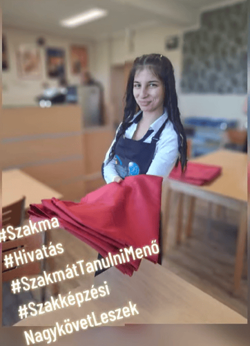 „Egy nap a szakmámban” – Pincérsegédeink mindennapjai! 