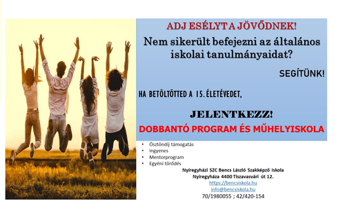 Adj esélyt a jövőnek!